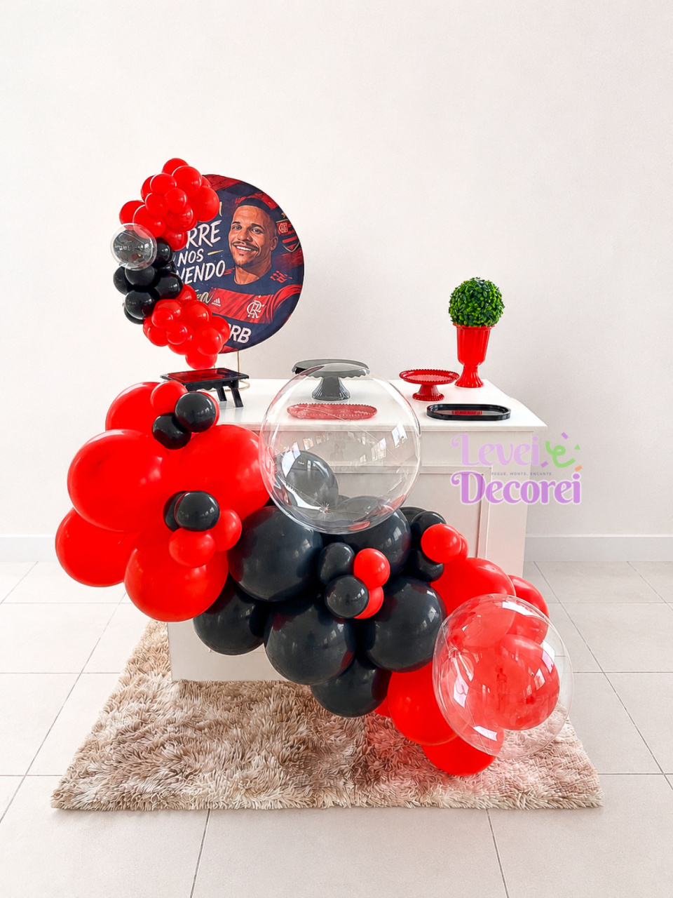 Kit Destaque - Painel Personalizado Com Foto - Levei Decorei