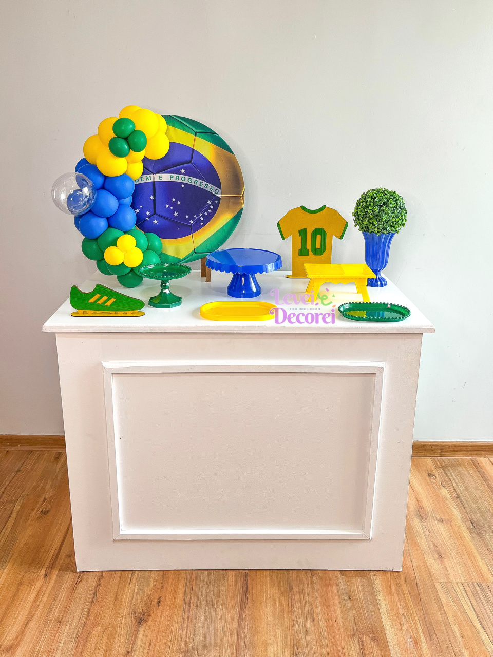 Kit Presença - Brasil / Copa Do Mundo - Levei Decorei
