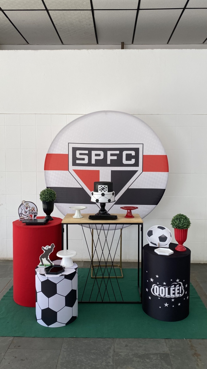 São Paulo- Futebol Ouro - AC Festas Pegue e Monte