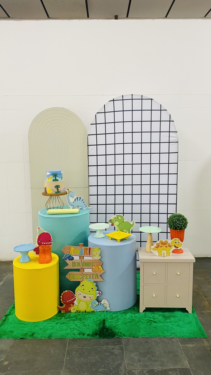 Dino Baby- Gride - AC Festas Pegue e Monte