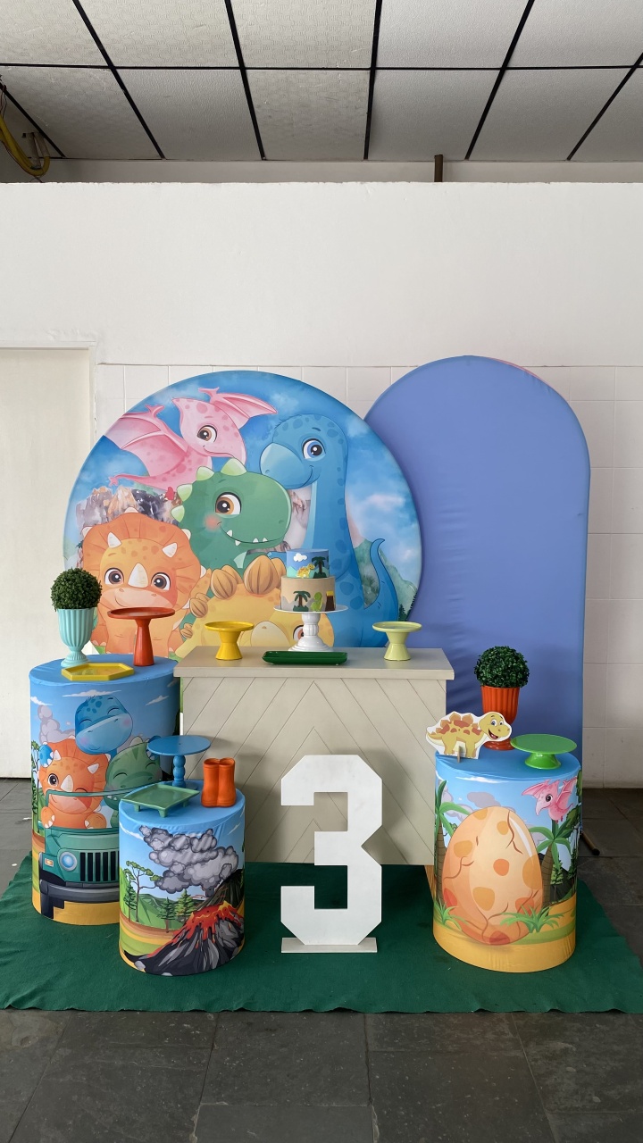 Dino Baby- Diamante 2 - AC Festas Pegue e Monte