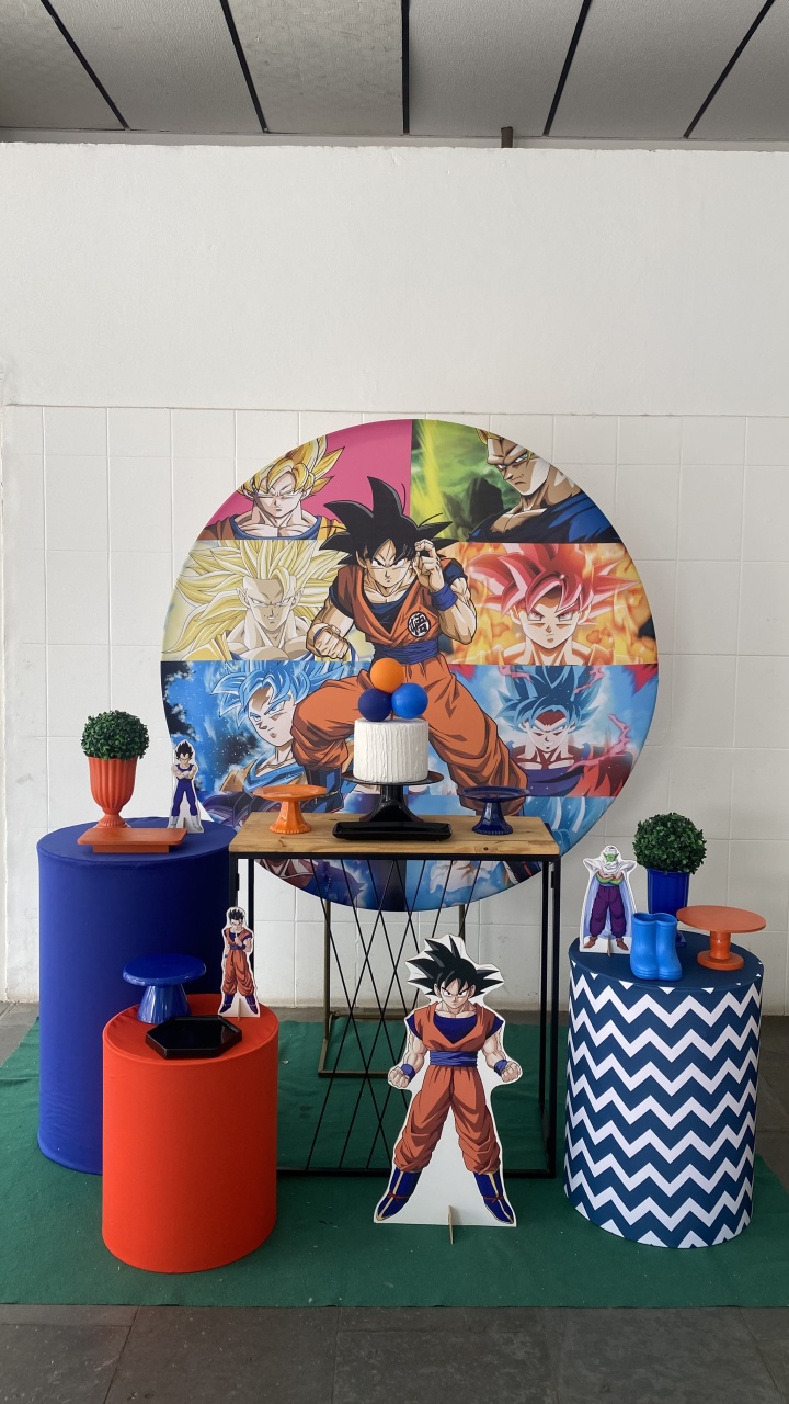 Dragon Ball- Ouro - AC Festas Pegue e Monte