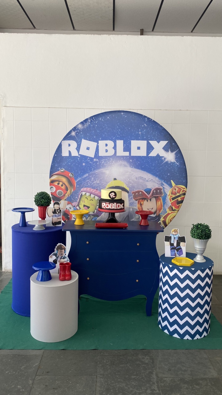 Roblox- Ouro Menino - AC Festas Pegue e Monte