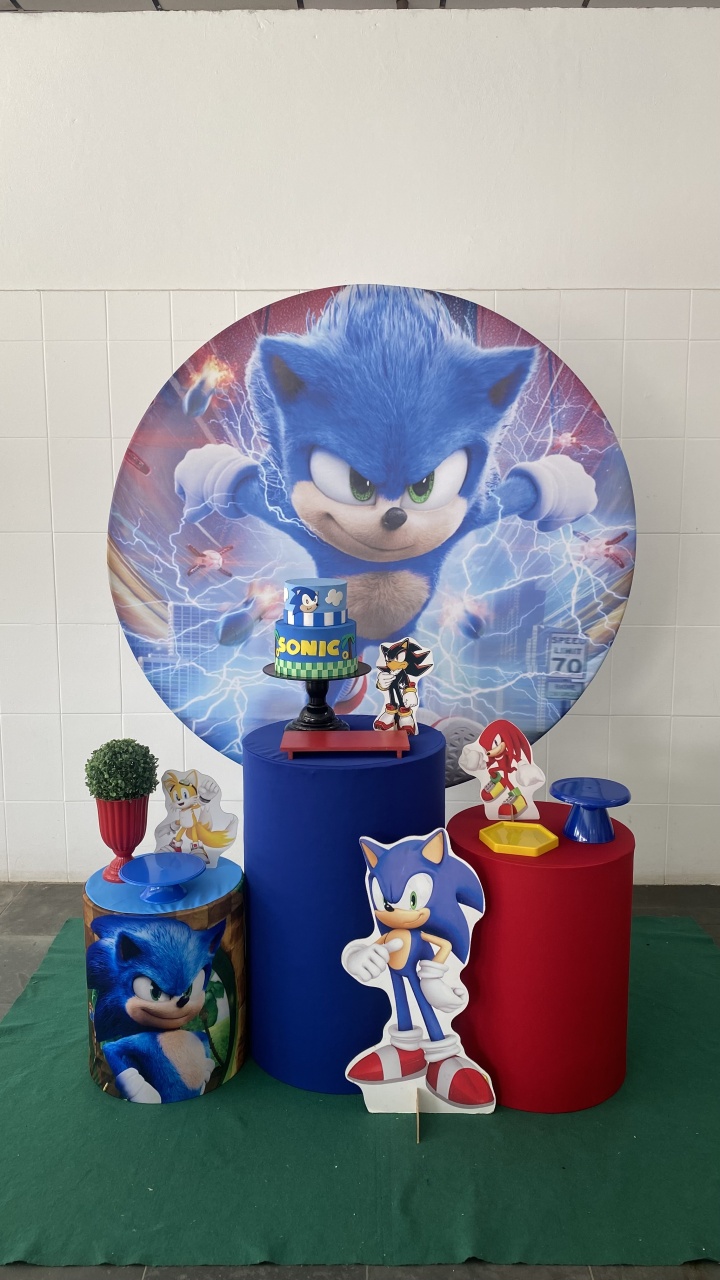 Sonic- Bronze - AC Festas Pegue e Monte