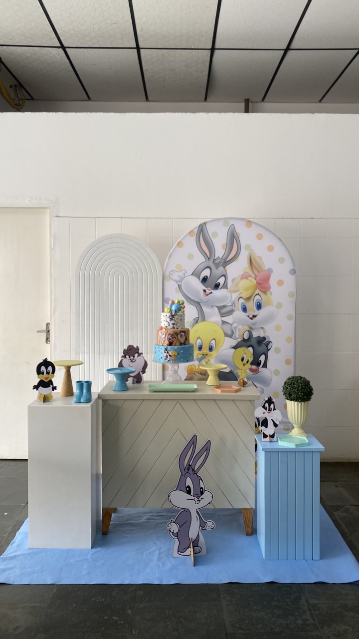 Baby Looney Tunes- Menino - AC Festas Pegue e Monte