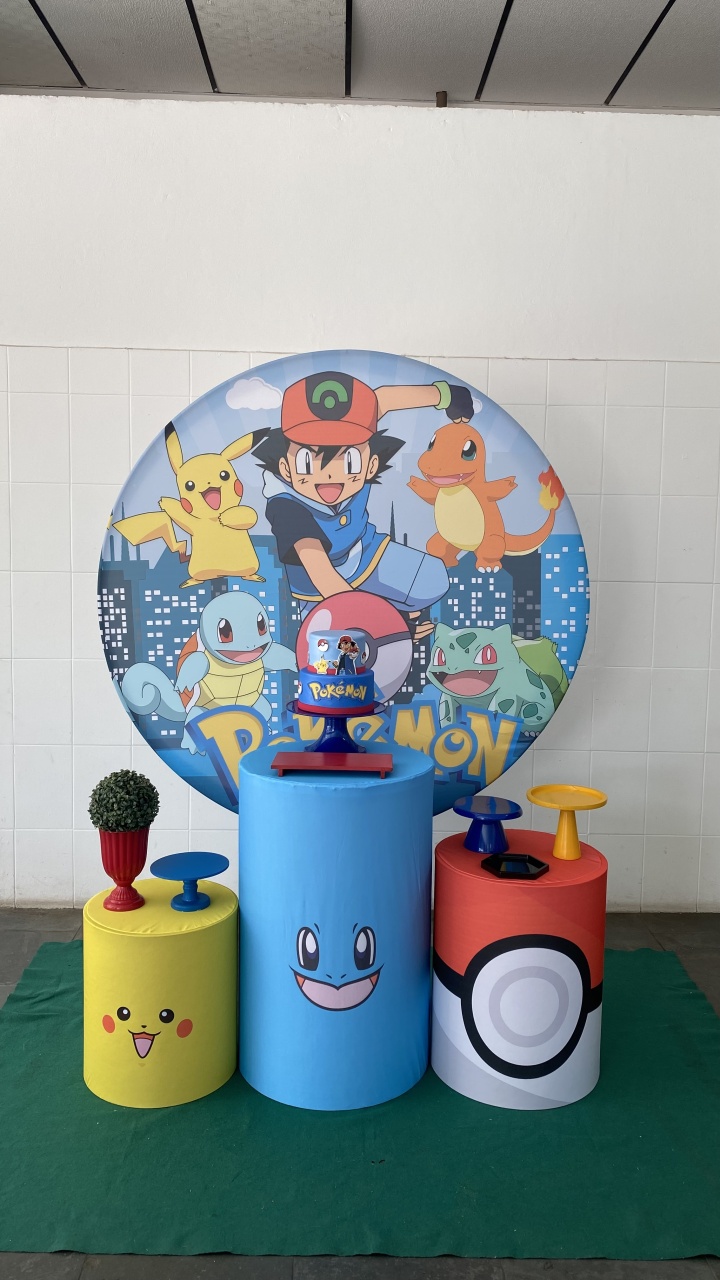 Pokémon- Bronze - AC Festas Pegue e Monte