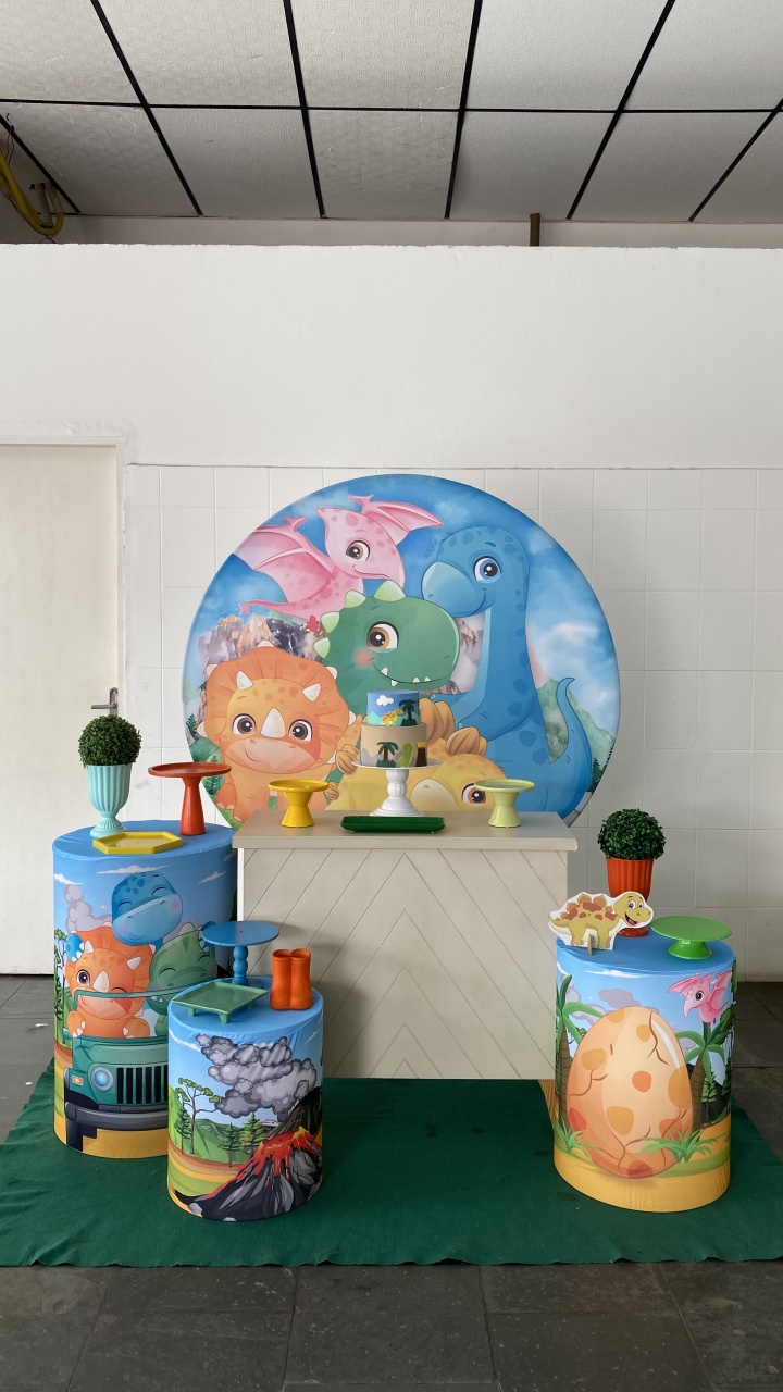 Dino Baby- Ouro 2 - AC Festas Pegue e Monte