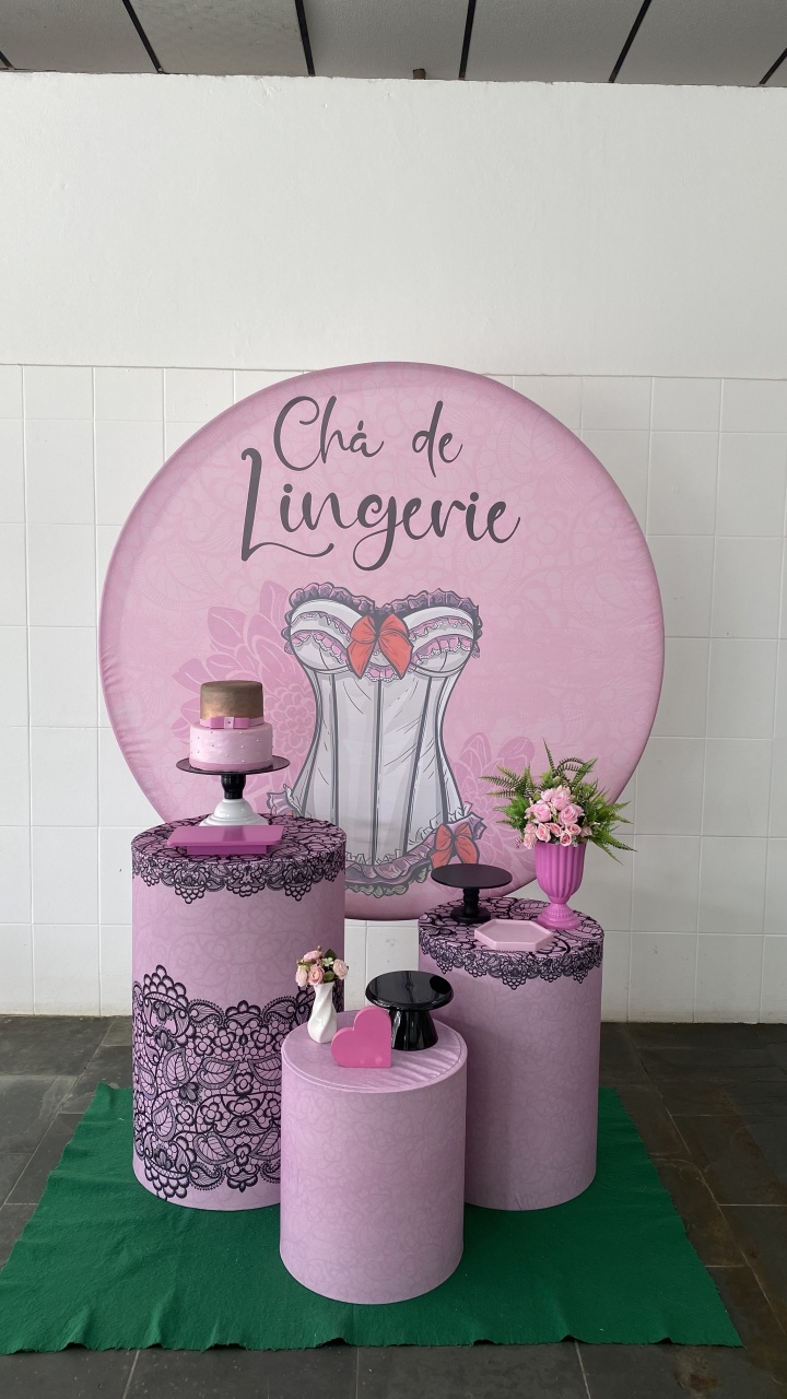 Chá de Lingerie- Bronze - AC Festas Pegue e Monte