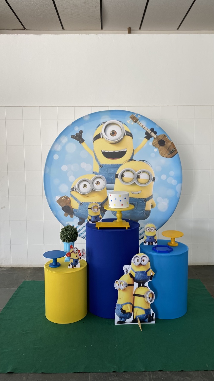 Minions- Bronze - AC Festas Pegue e Monte