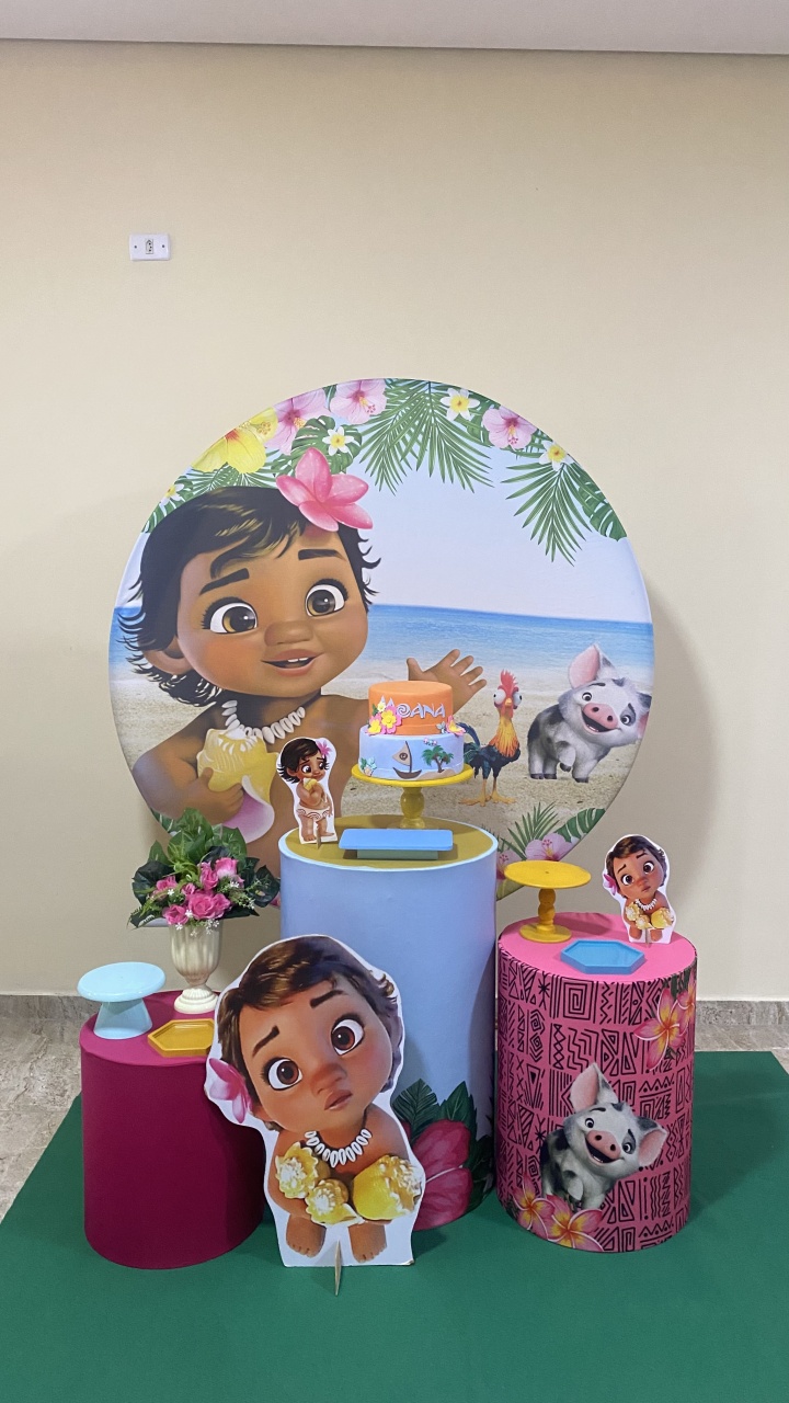 Moana Baby- Bronze - AC Festas Pegue e Monte