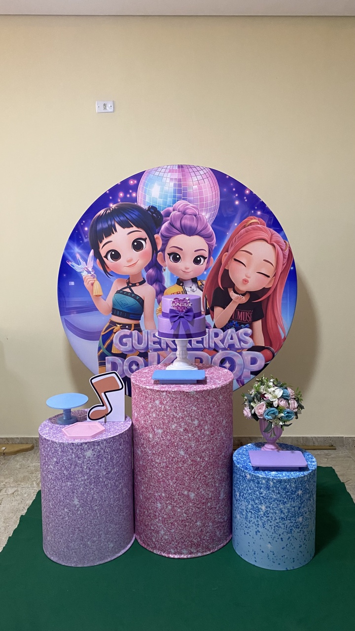 Guerreiras Do K Pop- Cut - AC Festas Pegue e Monte