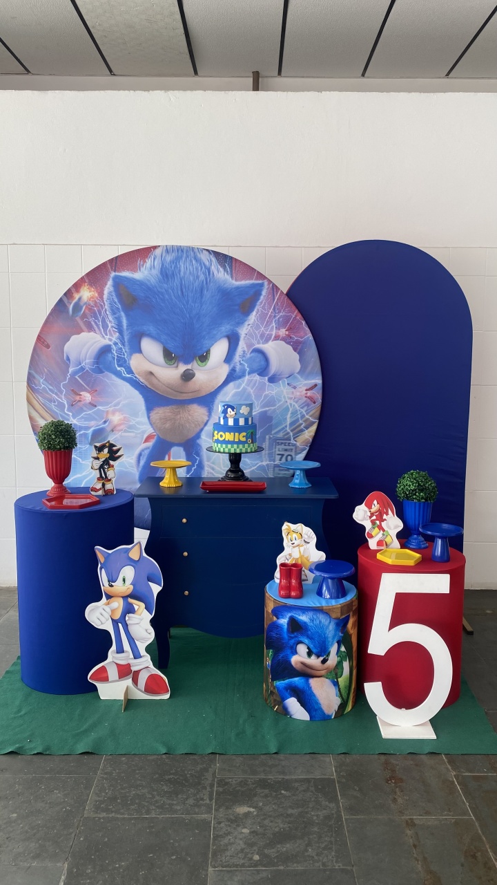 Sonic - Diamante - AC Festas Pegue e Monte