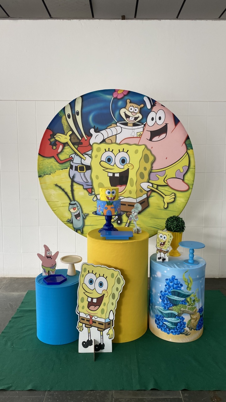 Bob Esponja - AC Festas Pegue e Monte