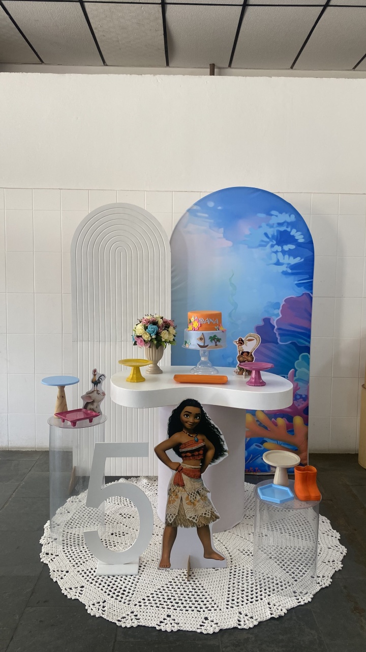 Moana Jovem- Orgânico - AC Festas Pegue e Monte