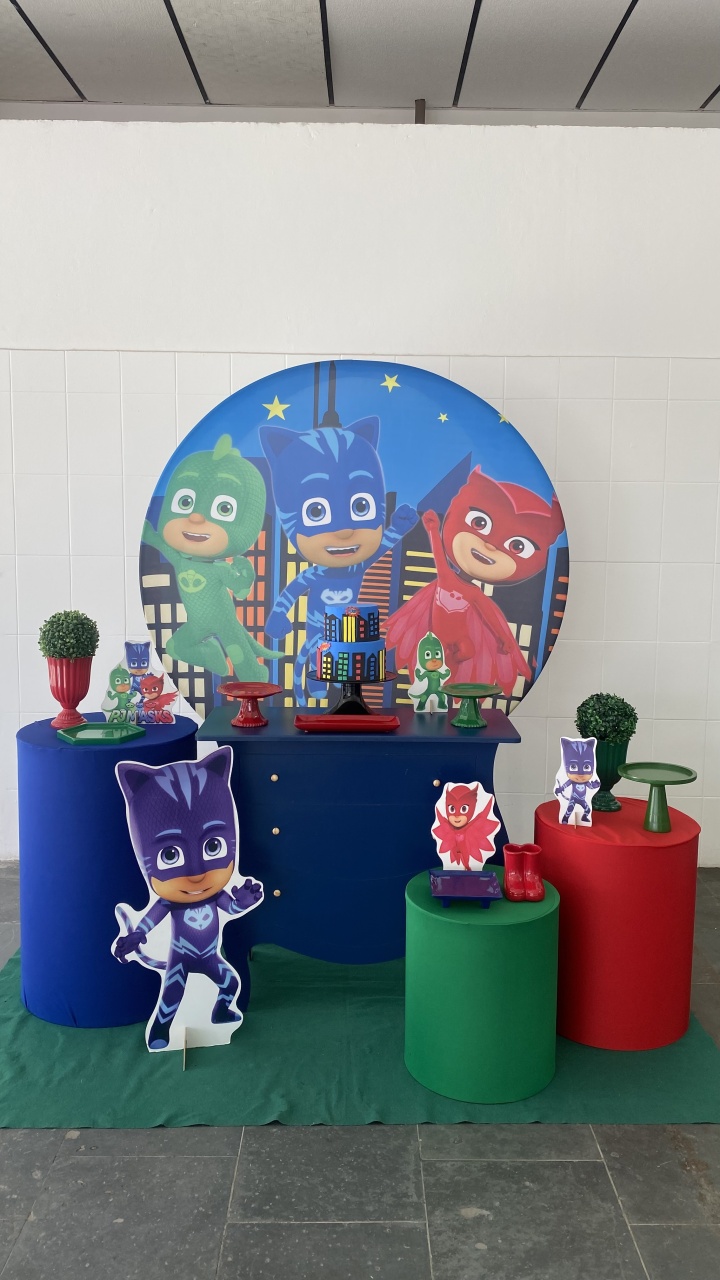 Pj Masks- Ouro - AC Festas Pegue e Monte