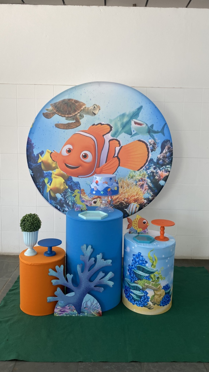 Procurando Nemo- Bronze - AC Festas Pegue e Monte
