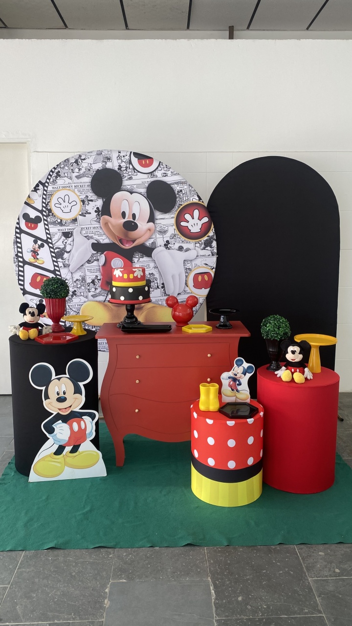 Mickey- Diamante - AC Festas Pegue e Monte