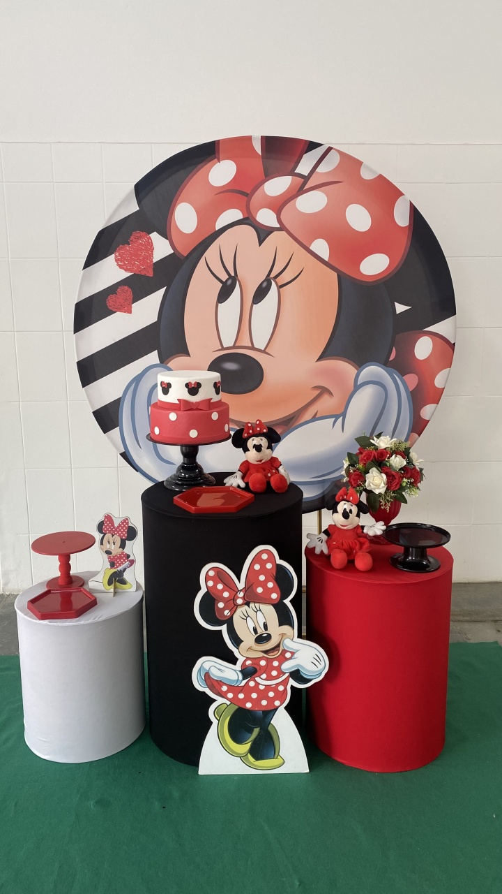 Minnie- Bronze - AC Festas Pegue e Monte