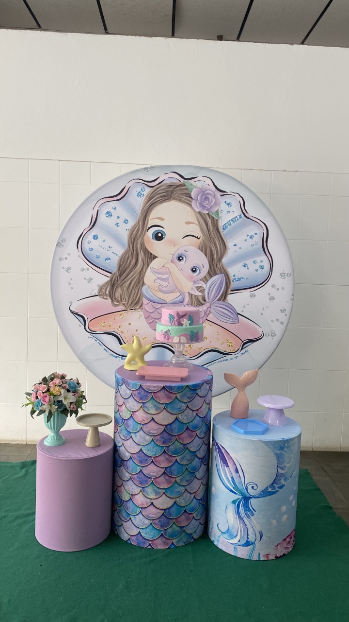 Sereia Baby- Bronze - AC Festas Pegue e Monte