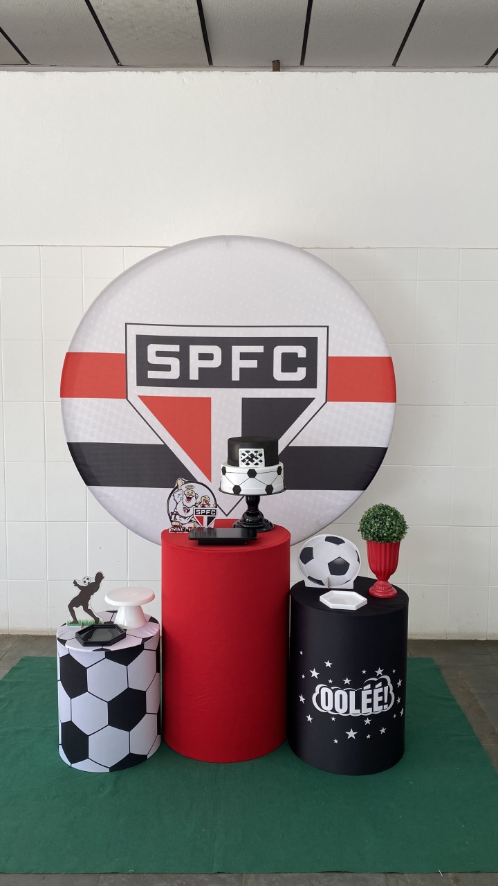 São Paulo- Futebol Bronze - AC Festas Pegue e Monte