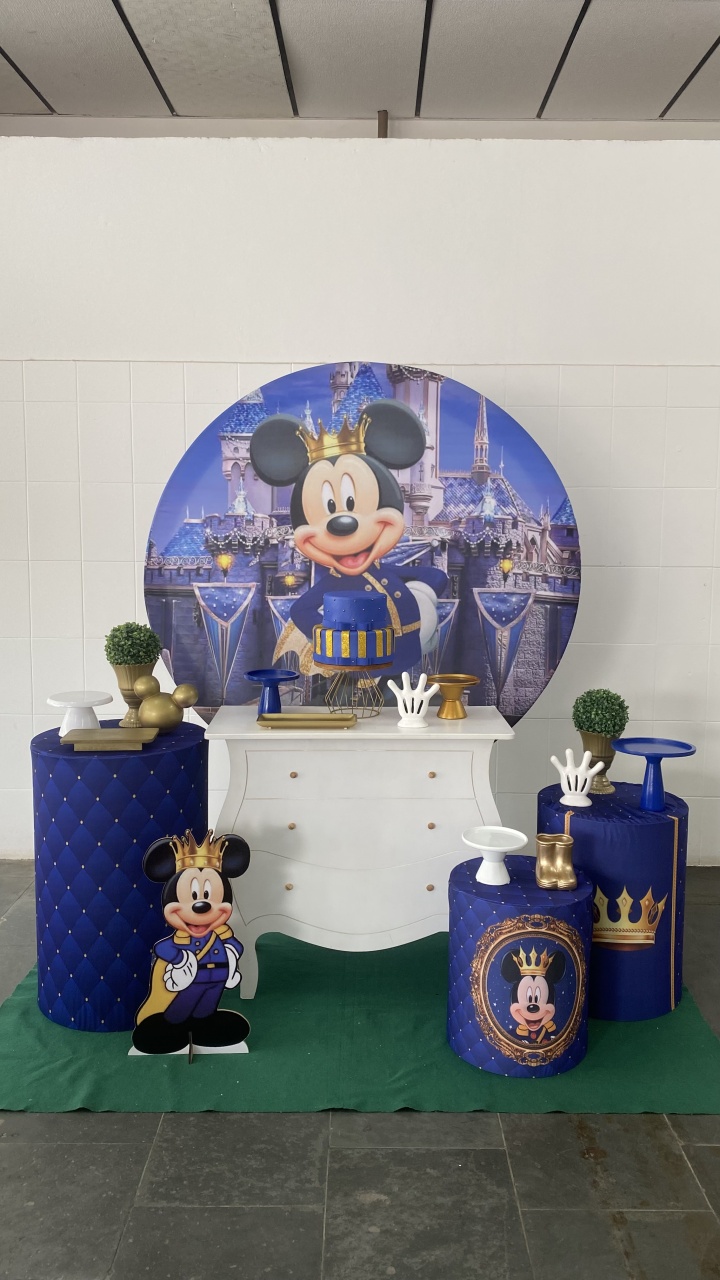 Mickey Realeza- Ouro - AC Festas Pegue e Monte