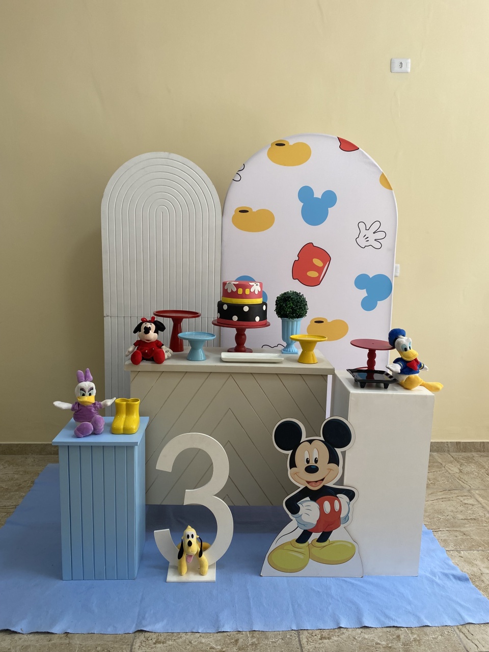 Turma Do Mickey- Romano - AC Festas Pegue e Monte