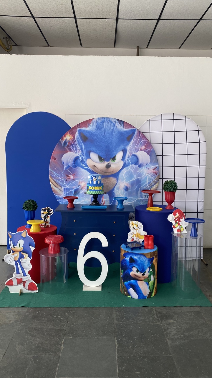 Sonic- Luxo - AC Festas Pegue e Monte
