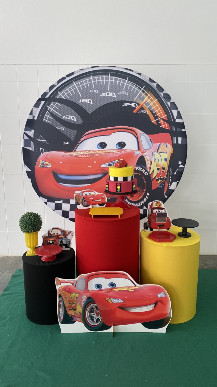 Carros/Macqueen - Bronze - AC Festas Pegue e Monte
