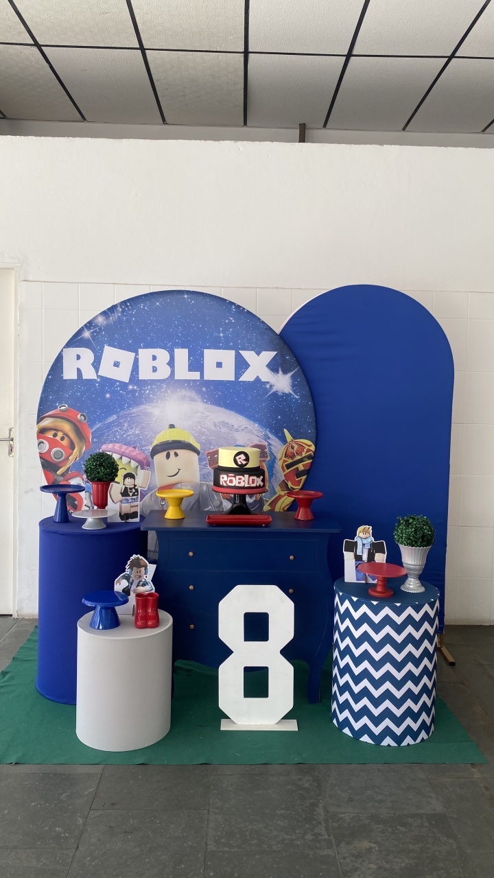 Roblox- Diamante - AC Festas Pegue e Monte