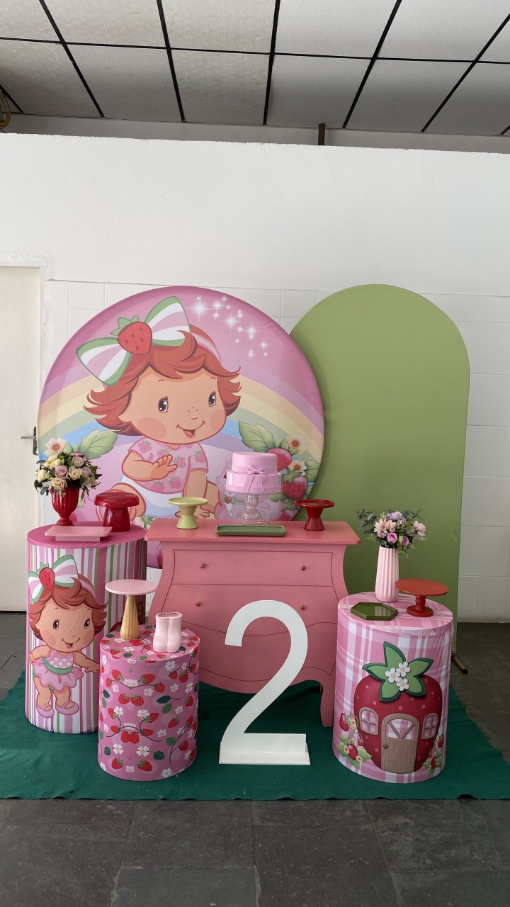 Moranguinho Baby- Diamante - AC Festas Pegue e Monte