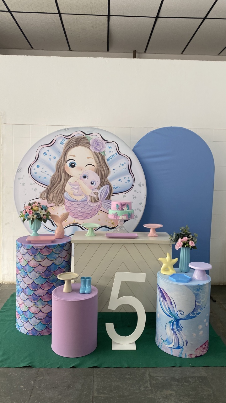 Sereia Baby- Diamante - AC Festas Pegue e Monte