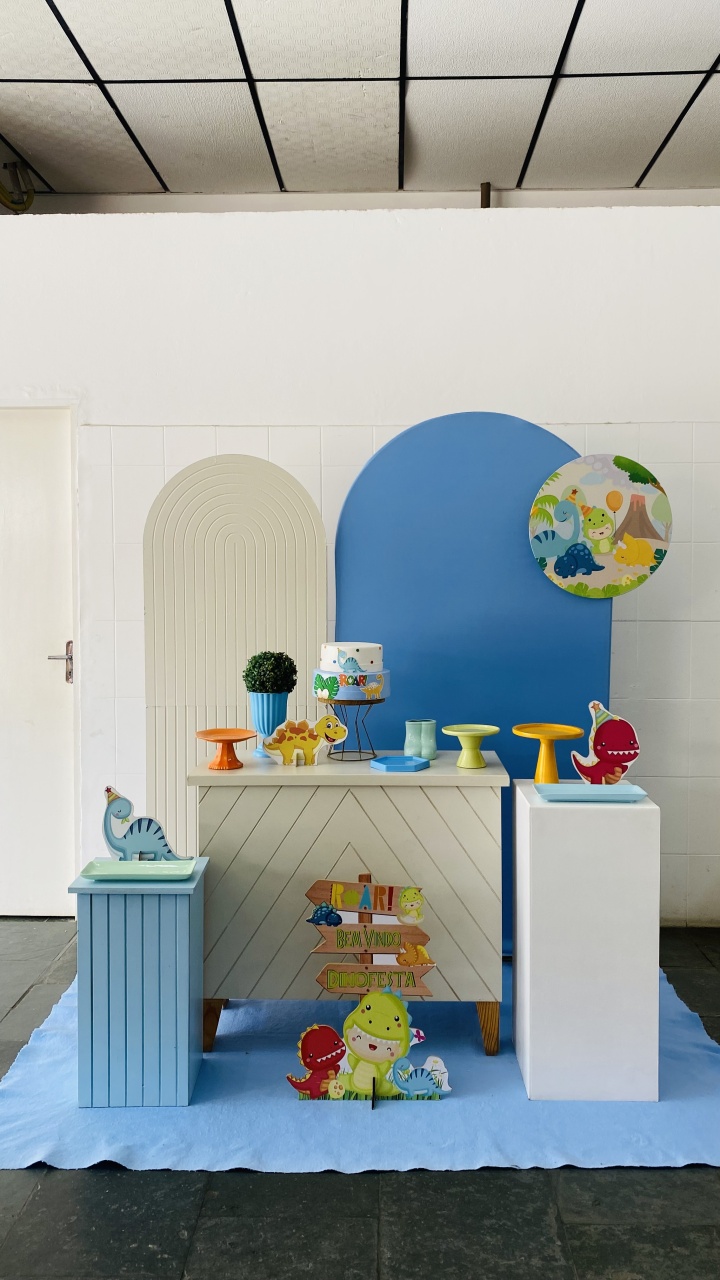 Dino Baby- Romano Com Mini Painel - AC Festas Pegue e Monte