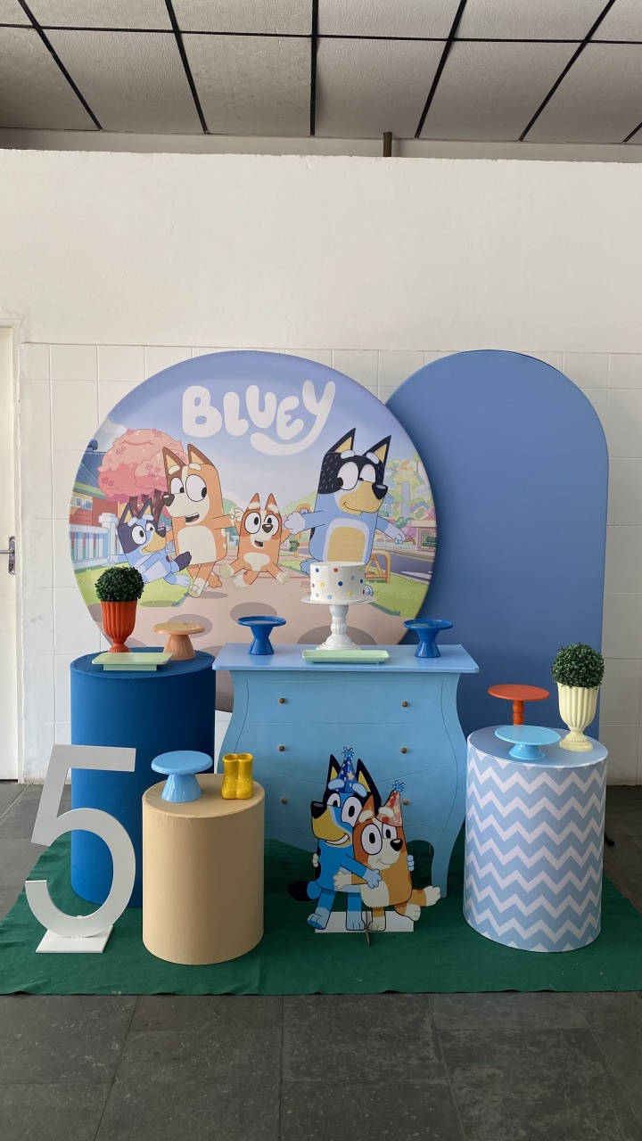 Bluey- Diamante - AC Festas Pegue e Monte