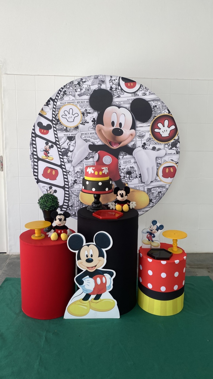 Mickey- Bronze - AC Festas Pegue e Monte