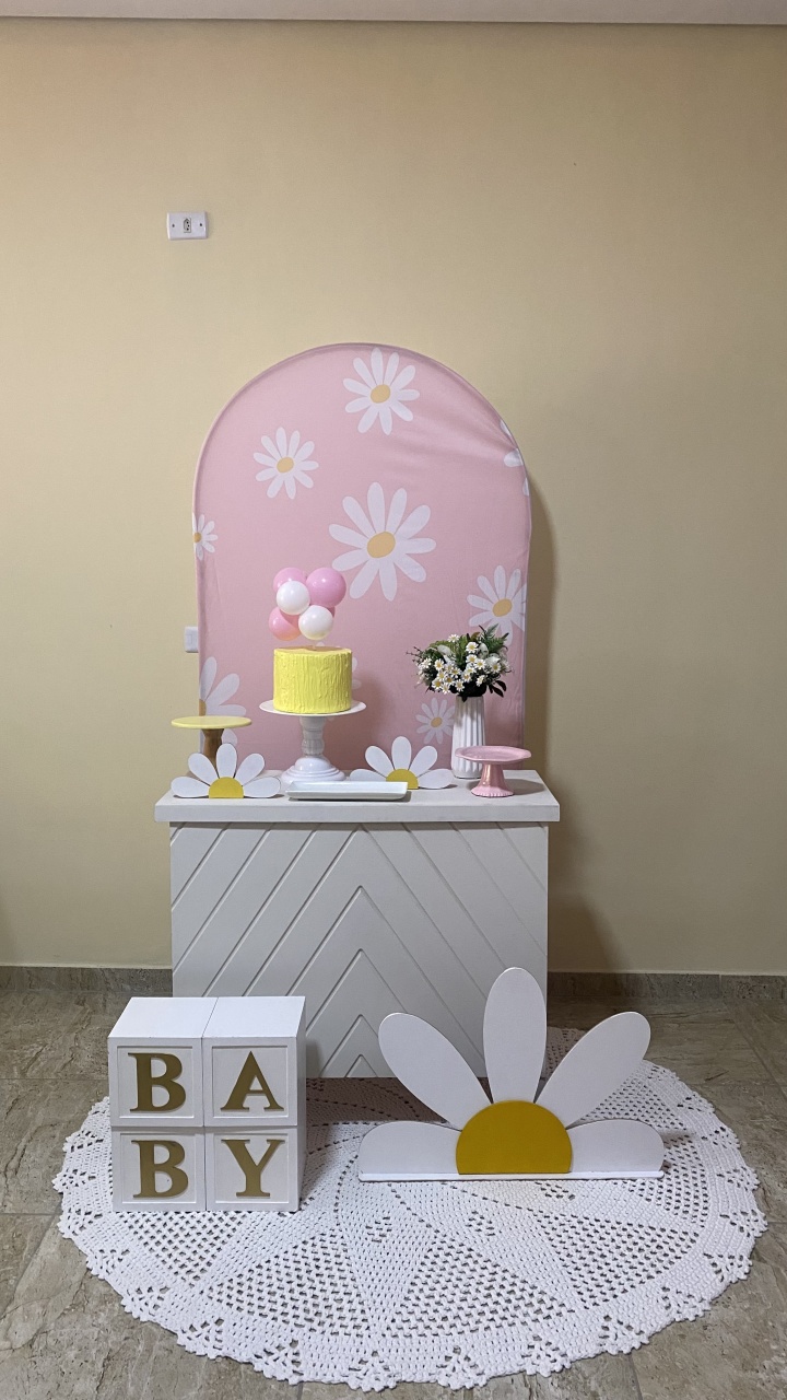 Margaridas - Baby - AC Festas Pegue e Monte