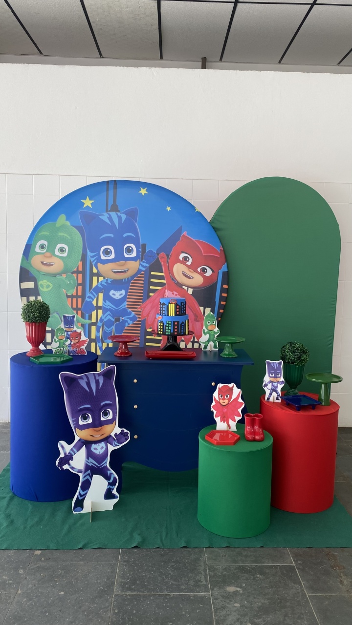 Pj Masks- Diamante - AC Festas Pegue e Monte