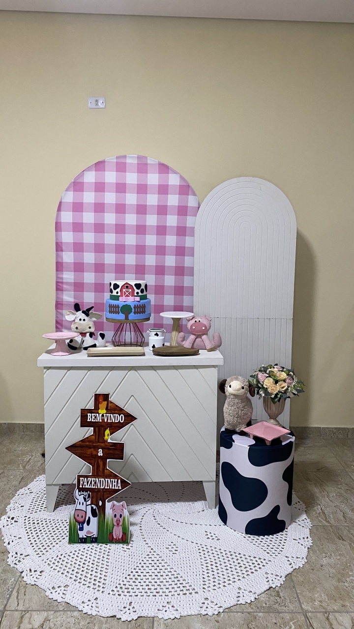Fazendinha- Xadrez - AC Festas Pegue e Monte