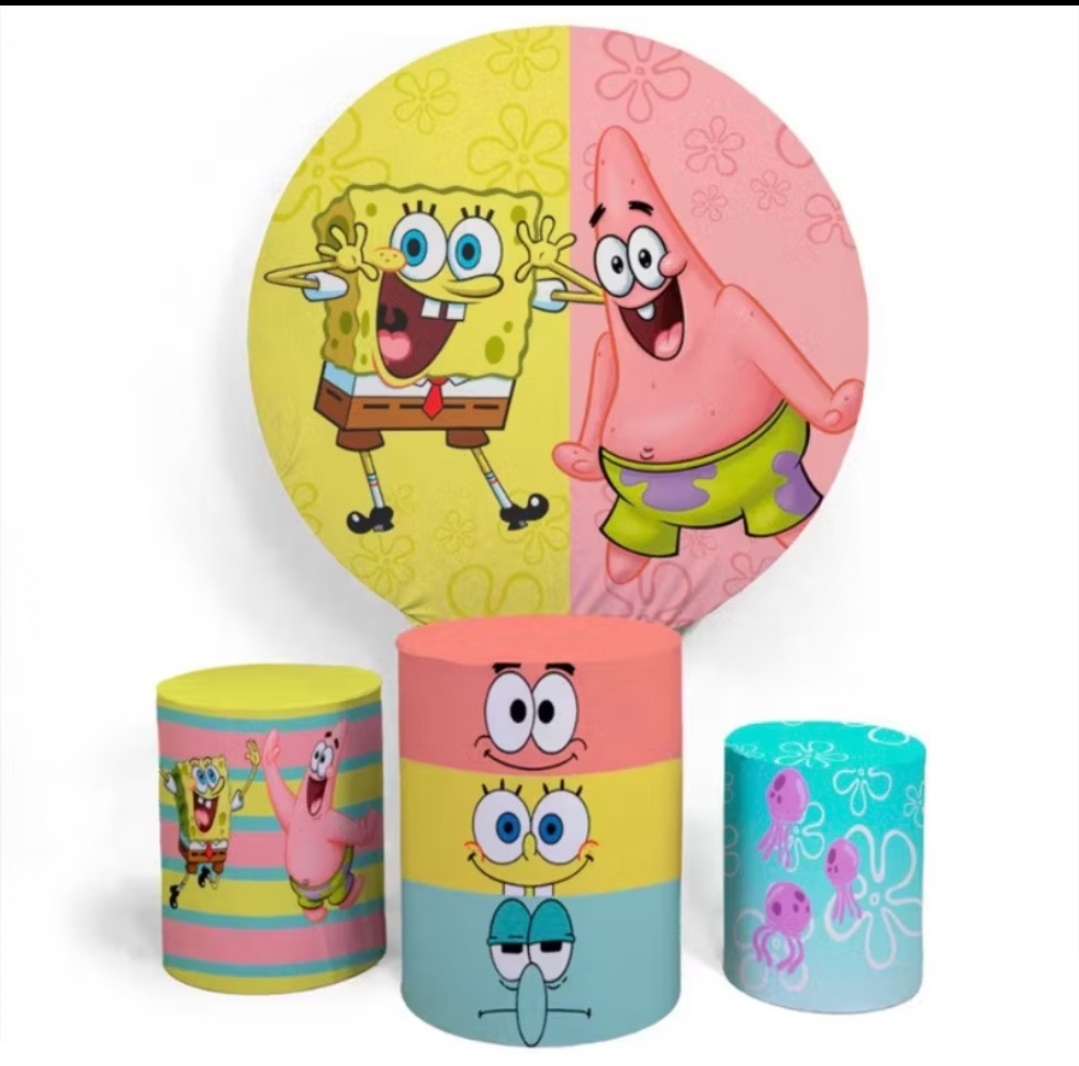 Kit 4 Peças Bob Esponja - Daiane Aparecida de Araújo 