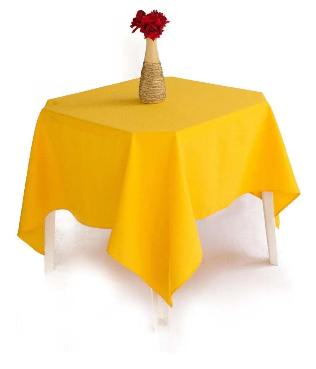 Toalha Quadrada Amarelo - Daiane Aparecida de Araújo 