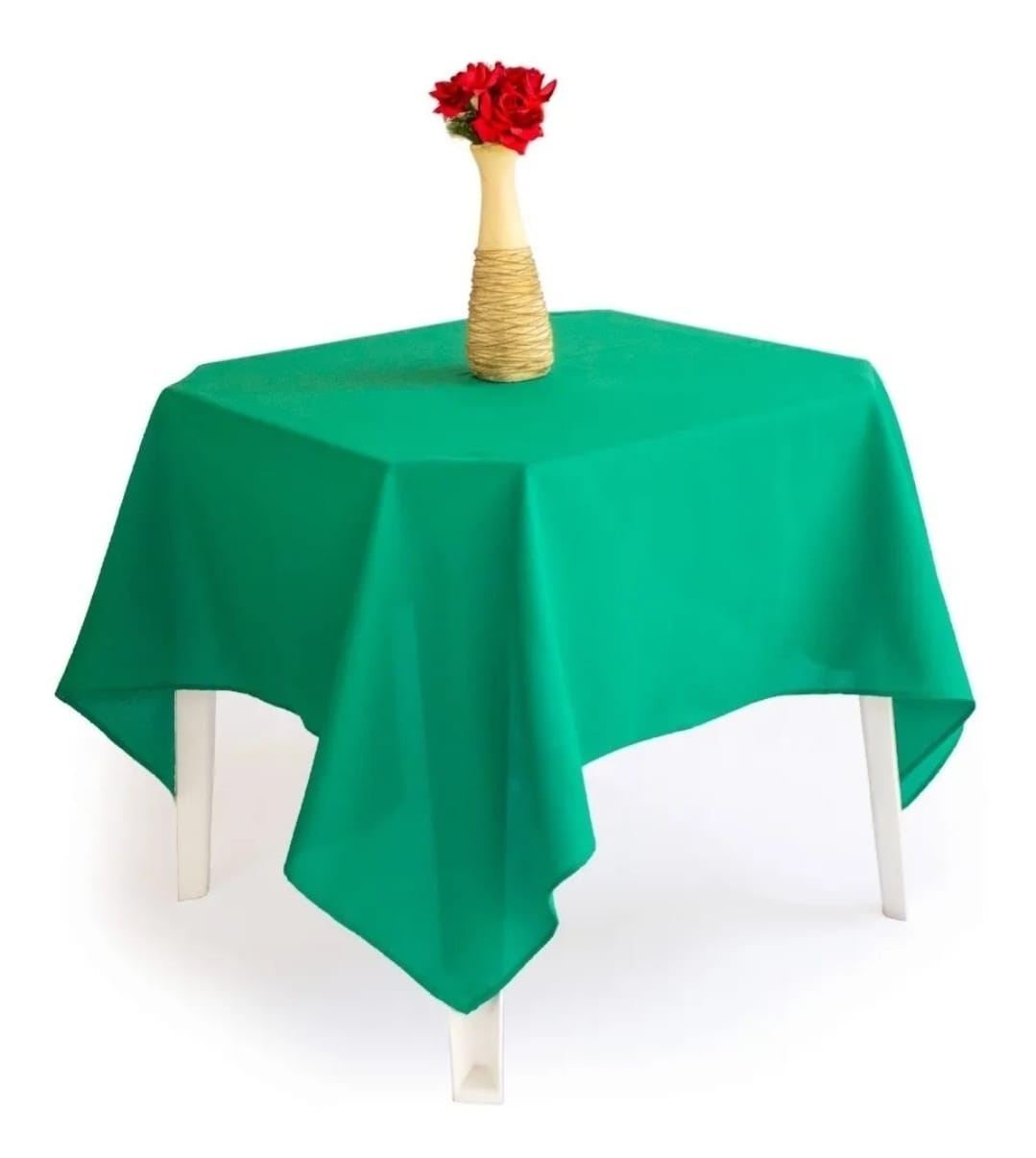 Toalha Quadrada Verde Bandeira - Daiane Aparecida de Araújo 