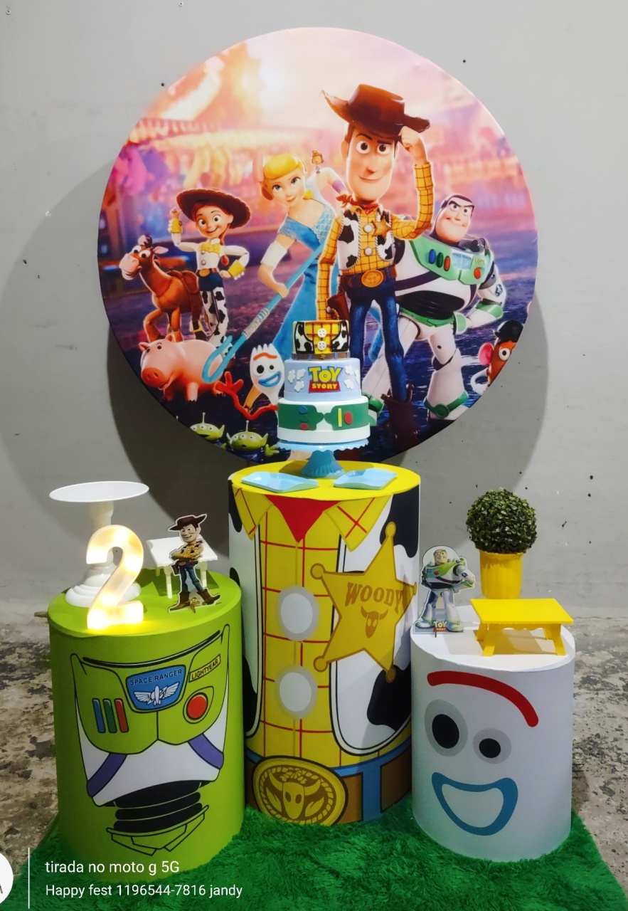 Toy Story Kit Prata 🥈 - Happy fest locações 