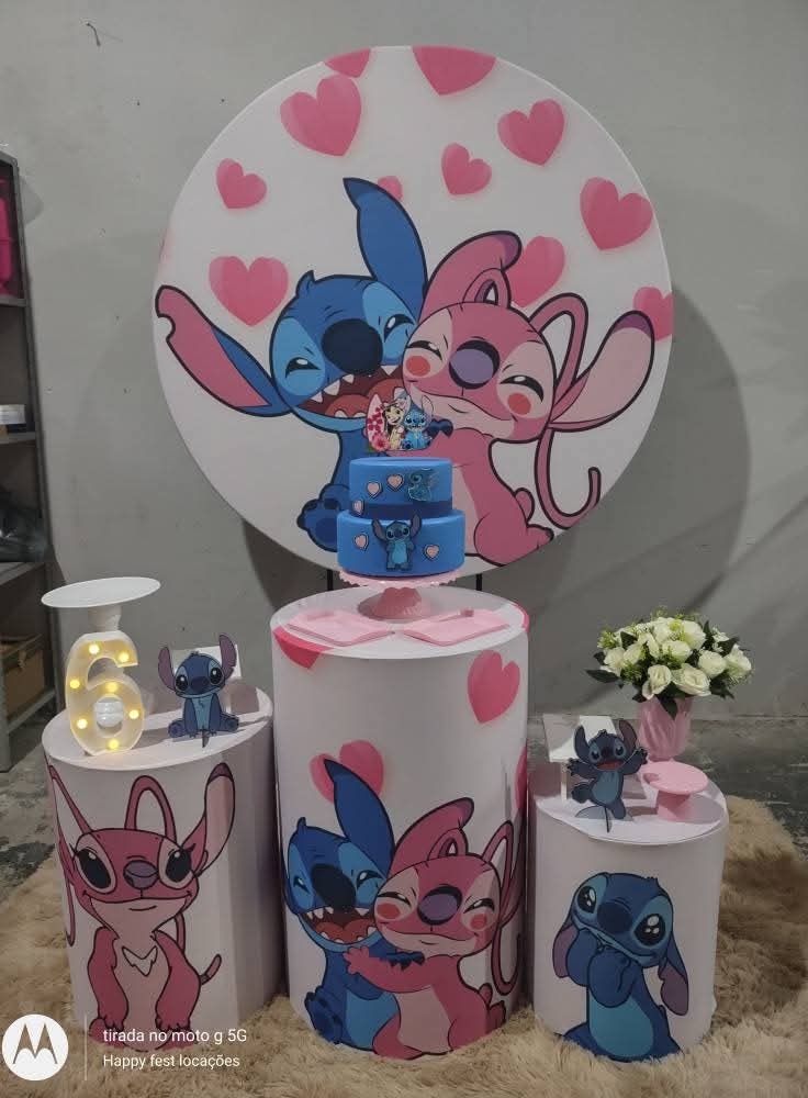 Kit Pegue Monte Stitch - Happy fest locações 