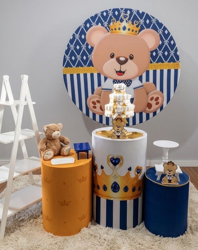 Kit Pegue Monte Ursinho Príncipe Kit 🥈 - Happy fest locações 