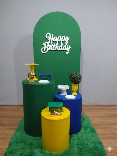 Kit Pegue Monte Futebol Neltro Verde - Happy fest locações 