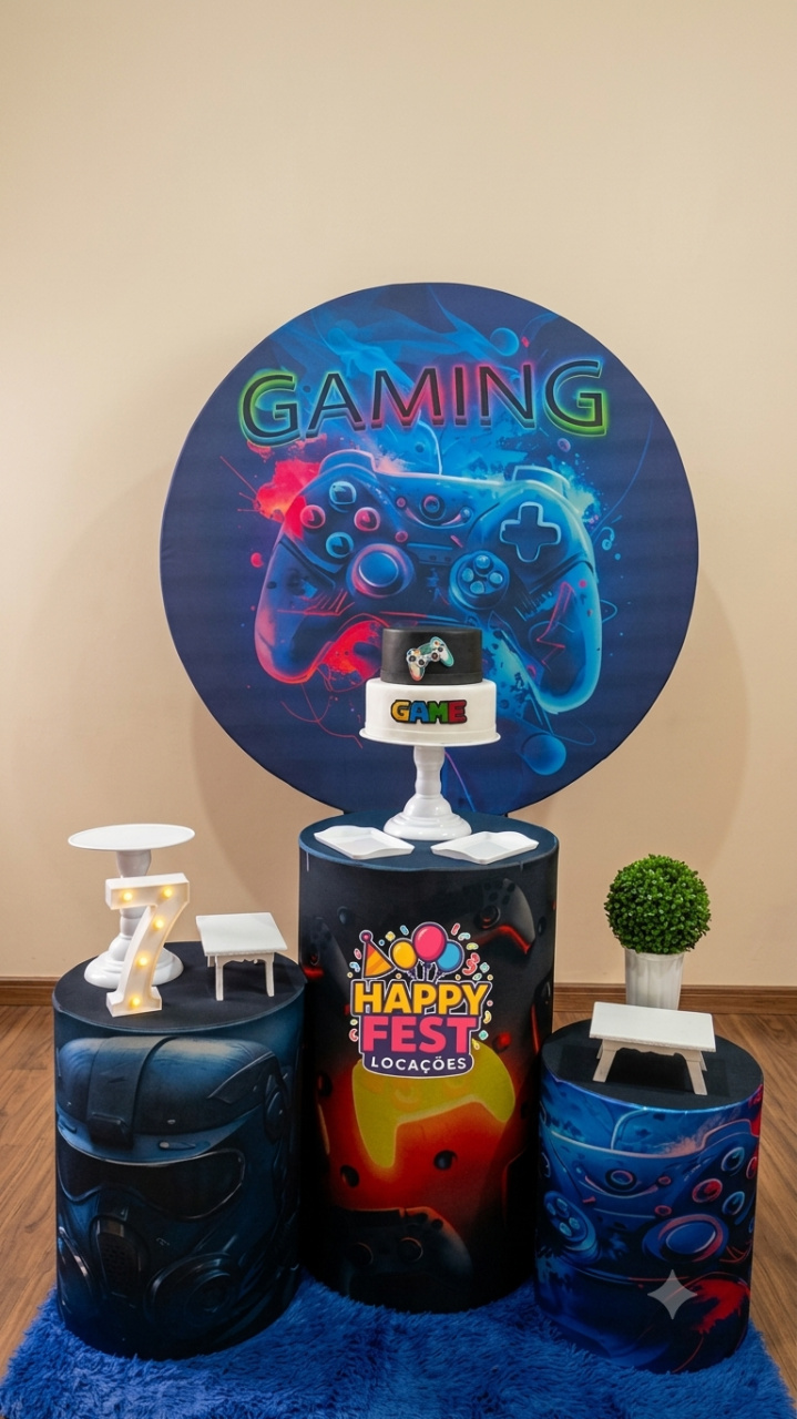 Kit Pegue Monte Gamer - Happy fest locações 