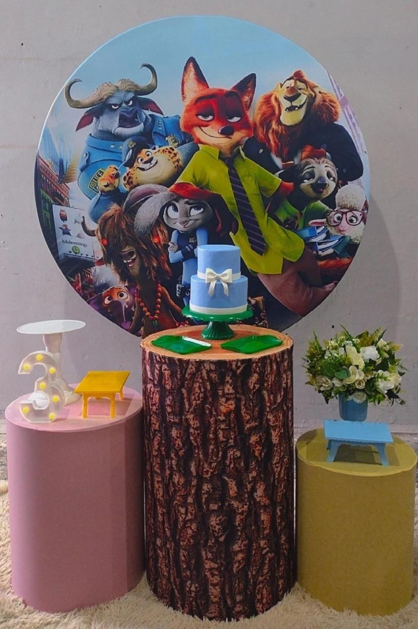 Kit Pegue Monte Zootopia - Happy fest locações 