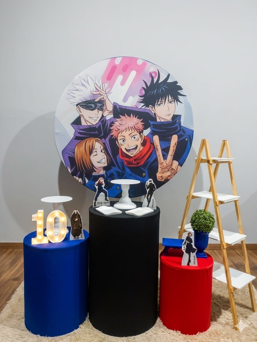 Kit Pegue Monte Jujutsu Kaisen - Happy fest locações 