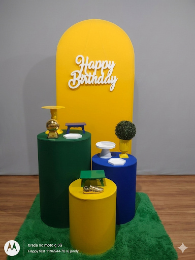 Kit Pegue Monte Futebol Neltro Amarelo - Happy fest locações 