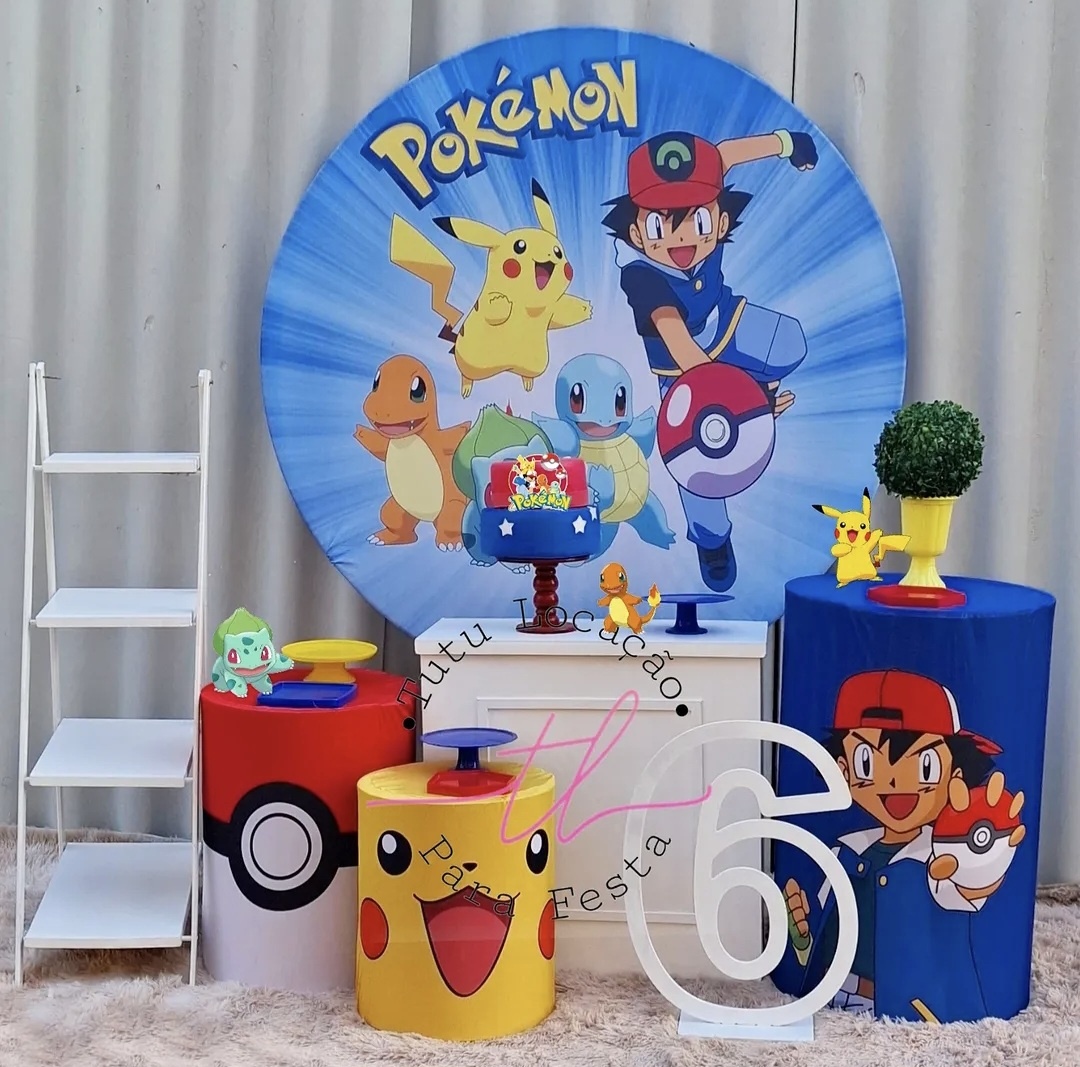Pokemon Vai Ter Festa - Tutu Locação 