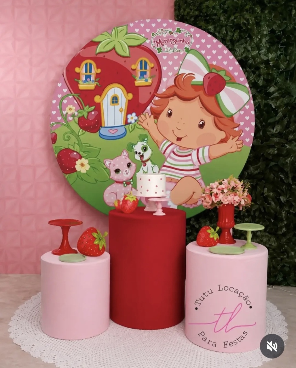 Moranguinho Baby Basic - Tutu Locação 